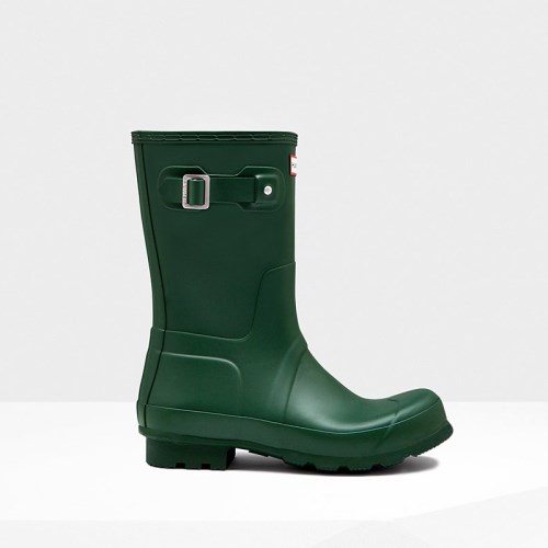 Hunter Original Short Rain Boots For Mens - NZ I2938